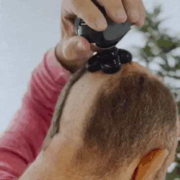 AlphaShave 6D - Afeitador Recargable con 6 Cuchillas