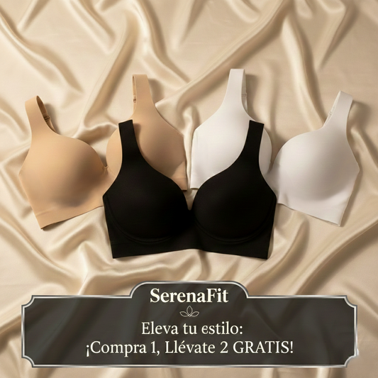 SerenaFit ¡Sujetador Sin Costuras + 2 Pares de REGALO!