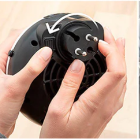 EcoHeat Remote - Calefactor Portátil con Mando y Temporizador + Calcetines Térmicos de REGALO