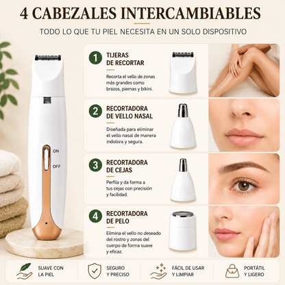 GlowBeauty Pro™ | Kit de Belleza 4 en 1