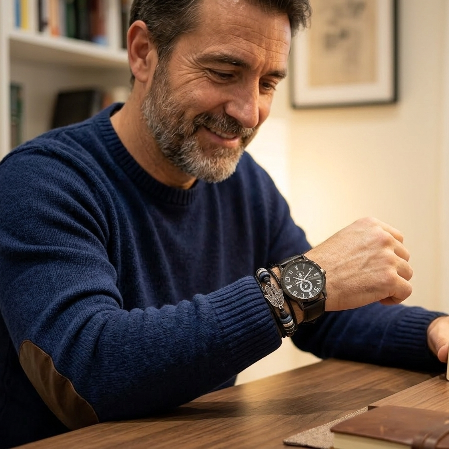 Reloj Caballero Elite™ + Pulsera REGALO 🎁