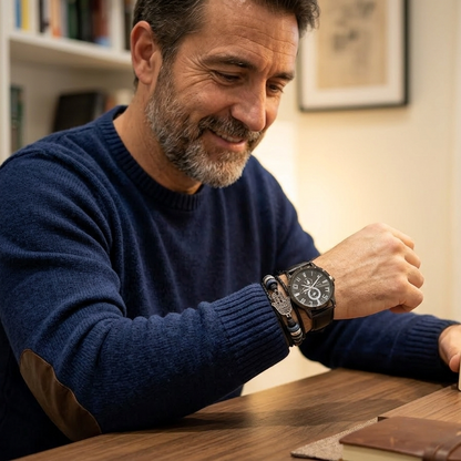 Reloj Caballero Elite™ + Pulsera REGALO 🎁