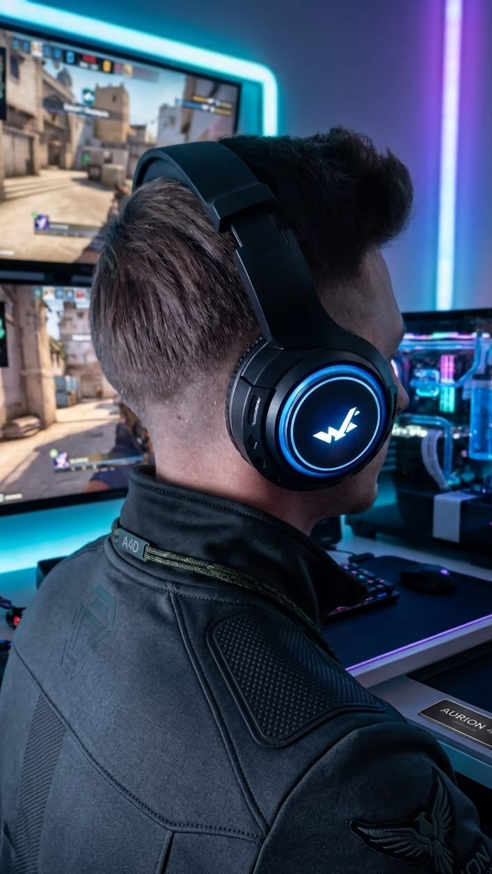 AURION 4D – Cascos Gaming RGB