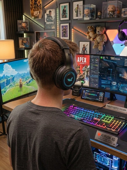 AURION 4D – Cascos Gaming RGB