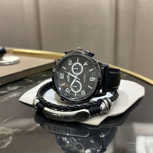 Reloj Caballero Elite™ + Pulsera REGALO 🎁