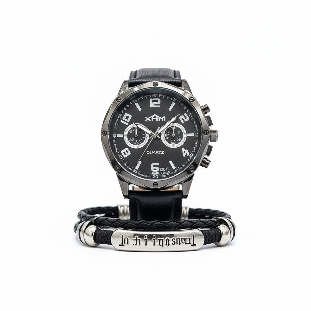 Reloj Caballero Elite™ + Pulsera REGALO 🎁