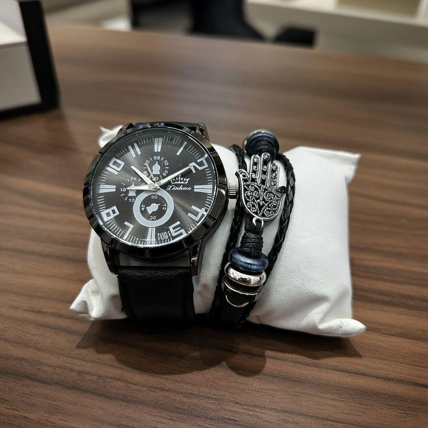 Reloj Caballero Elite™ + Pulsera REGALO 🎁